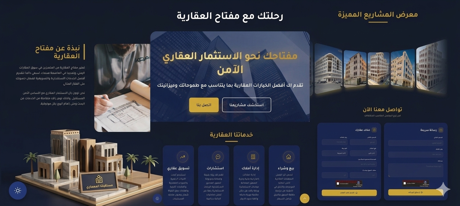 Miftah Alaqaria - Real Estate Website